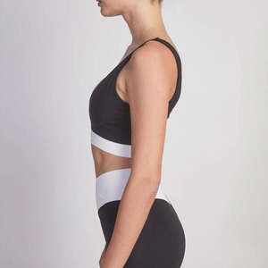 Kivotech OEM ODM logotipo personalizado transpirable gimnasio Sujetador deportivo para mujeres 4 vías gimnasio Fitness contraste elegante Sujetador deportivo 100% calidad - Product Image 3