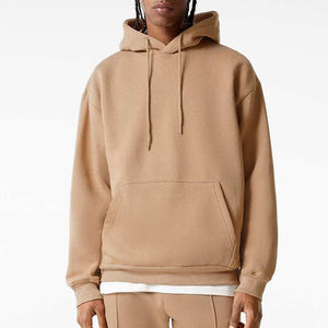 Sudaderas con capucha personalizadas con hombros caídos para hombre, Jersey de algodón de gran tamaño 100%, Sudadera con capucha, sudaderas informales de peso pesado de alta calidad para hombre - Product Image 2