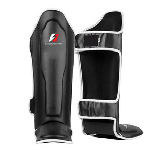 Protège-tibias de boxe de haute qualité, protection des pieds, protège-tibias en cuir 2026 - Product Image 6