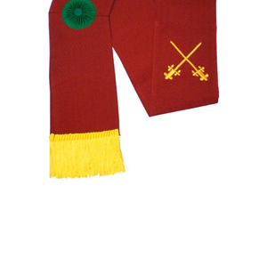 Prix de gros Conseil des Chevaliers Maçons Sash Custom Made Brodé Maçonnique Regalia Sash - Product Image 2