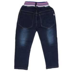 Pantalon en jean pour filles - Bleu foncé - Product Image 2