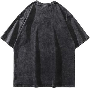 T-shirt d'été classique décontracté pour homme Polyester/coton mélangé Couleur unie Col rond Respirant Anti-rétrécissement Manches courtes Coupe régulière - Product Image 2