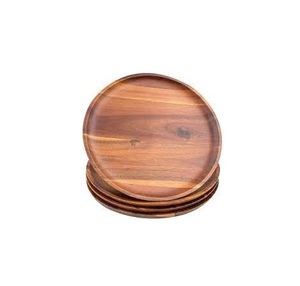Plateau de service en bois fabriqué en Inde pour la maison, l'hôtel, taille personnalisée, artisanat fait main, produit en bois de haute qualité, nouveau design - Product Image 5