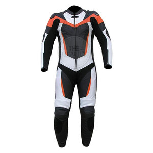 Traje de carreras de motos de calidad superior invierno a prueba de viento impermeable cuero genuino manga completa último diseño - Product Image 4