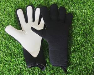 Guantes de Portero en Oferta, Guantes Profesionales de Látex con Protección, Guantes de Fútbol de Nailon Tejido para Portero - Product Image 3