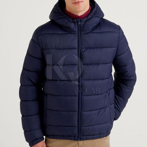 Stylish <b>Men</b> Bubble <b>Jacket</b> Insulated Reversible Winter Breathable Eco-Friendly <b>Lightweight</b> Soft Fabric Front Logo Outdoor Sports - Product Image 3