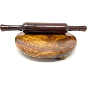 Rodillo de Madera Natural de Alta Calidad para Cocina, Utensilio para Servir en Casa u Hotel, Tamaño Personalizado, Precio Económico, Chakla Belan, Nuevo Diseño - Product Image 4
