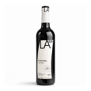 Laray - Vin rouge sec Tempranillo Garnacha 11% ABV Vin rouge jeune espagnol 750ml - Product Image 1