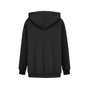 Sudaderas con capucha de mujer de gran tamaño de lana de manga larga Casual básico pulóver sudaderas con serigrafía - Product Image 6