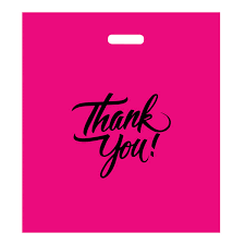 ถุงช้อปปิ้งพลาสติก HDPE กระเป๋าพลาสติกมีหูหิ้วออกแบบโลโก้ได้ตามต้องการ - Product Image 3