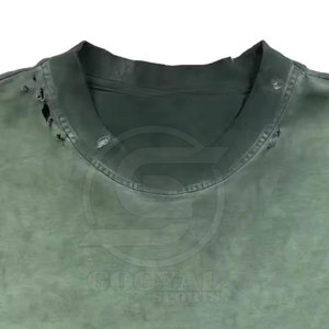 T-shirts pour hommes fabriqués sur mesure, marque privée, logo et design personnalisés, polyester/coton, séchage rapide, écologiques, service OEM - Product Image 3