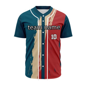 Camiseta de Béisbol Unisex, Uniforme de Equipo, Camiseta de Softbol para Hombres y Mujeres en Tallas para Niños - Product Image 1
