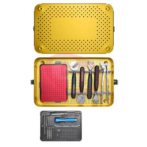 Juego de instrumentos ortopédicos, instrumentos médicos de palanca ósea diseñados para levantar fragmentos óseos durante operaciones médicas - Product Image 3