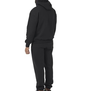 Ventes en gros de sweats à capuche et de pantalons de survêtement à revers, en tissu chaud, sur mesure, OEM ODM, ensembles de vêtements de tous les jours pour hommes, approvisionnement en vrac en provenance d'usine, États-Unis - Product Image 3