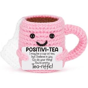 Customizable Wholesale Christmas Crochet <b>Teacup</b> Ornaments Suitable for Desk Decoration - Product Image 5