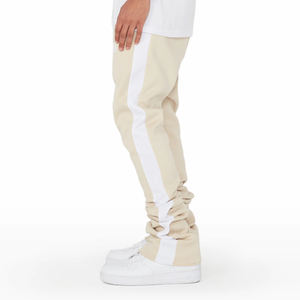 Derniers pantalons cargo évasés pour hommes à la mode nouveauté grande taille pantalon de survêtement évasé décontracté uni couleur unie surdimensionné pour hommes - Product Image 3