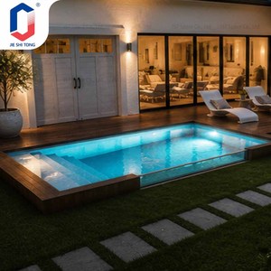 Piscina Prefabricada Personalizada en Contenedor, Piscina de Acrílico y Vidrio con Sistema de Filtración de Agua para Proyectos de Hoteles y Resorts - Product Image 3