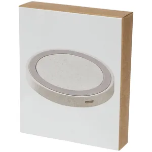 Station de recharge intelligente Naka 5W pour la maison, hub de charge durable en paille de blé pour gadgets - Product Image 3