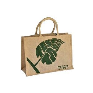 Bolso de mano de yute blanco ecológico de alta calidad Diseñador Go Green Bolsas de compras Mejor precio Venta - Product Image 5