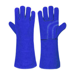 Gants en cuir de vachette de qualité supérieure Protection des mains de sécurité industrielle avec texture lisse pour les gants de soudage - Product Image 6