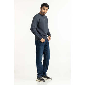 Sudadera de Corte Regular con Patrón Sólido, Logotipo Bordado Personalizado, XXS/XL, Tejido de Punto Crochet, MN-SWS-WS25-013, Lavado Ácido - Product Image 6