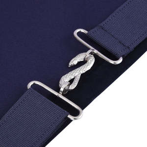 Artisanat maçonnique MM tablier de maçons de maître personnalisé avec badges de poche produit pour maçons de 3ème degré - Product Image 3