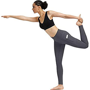 Manufacturer's Best Price Customized 100% Cotton Knitted Yoga <b>Leggings</b> for Women High-Waist Mid-Waist Options Breathable for Gym - Product Image 5