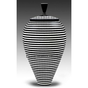 Vase de décoration de table de jardin en aluminium moulé d'or en forme de V antique fournitures de pots de mariage faits à la main attrayants - Product Image 6