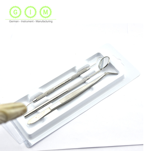 ชุดเครื่องมือวินิจฉัยทางทันตกรรมสแตนเลส MELPEX BEAUTY INSTRUMENTS ประกอบด้วยกระจก หัวตรวจ แหนบ ชุดตรวจช่องปาก และเครื่องมือผ่าตัด - Product Image 3