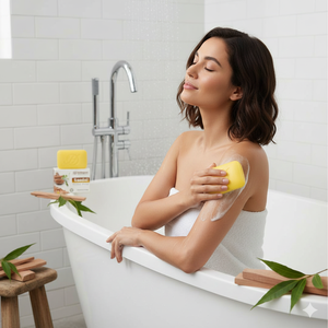 Jabón Herbal en Barra OEM Sandal, Calidad Premium, Calmante para la Inflamación, Combate el Acné, Hidrata la Piel Seca, Efectos Antienvejecimiento - Product Image 2