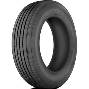 Pneu commercial tubeless 295/80R22.5 pour camions lourds, motif à rainures profondes, traction améliorée - Product Image 2