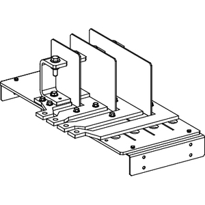 Kit Barre di Connessione Schneider Electric KTB0630ZA01 Canalis KT 630A Unità di Derivazione per Interruttore Automatico ComPacT NSX - Product Image 1