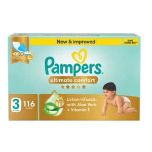 Pañales para bebé Pampers Ultimate Comfort Premium en stock para entrega rápida y confianza para mamás a precio de mayorista - Product Image 3