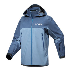 Veste Softshell Légère pour Hommes Personnalisée Imperméable à Capuche pour la Course et l'Escalade Tissu Polyester Vente en Gros - Product Image 2