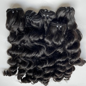 Vague naturelle Remy cheveux vierges cambodgiens 100% cheveux humains Machine Double trame cheveux tissage Extensions un donneur non traité - Product Image 4