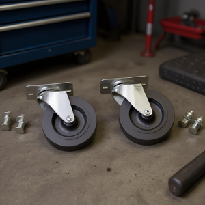 Roulettes pivotantes de rechange Hazet en 2 pièces pour chariot d'atelier - Product Image 3