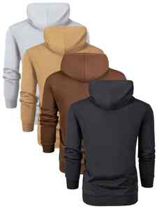 Nuevo estilo, sudaderas de invierno de algodón 100% con estilo para hombre, sudaderas con capucha multicolor, ropa de moda para la temporada - Product Image 3