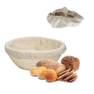 Cesta de pan redonda y ovalada de caña de ratán Natural de alta calidad a la venta Cuenco de pan de ratán para hacer pan de proveedor de Vietnam - Product Image 6