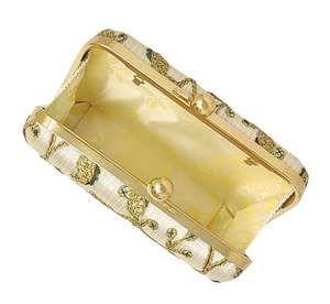 Pochette de broderie avec perle colorée travail main broderie pochette pour femmes Design de luxe pour femmes sac de soirée - Product Image 6