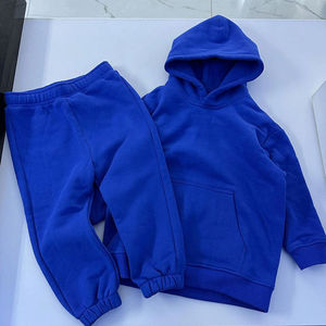 Ensemble de survêtement en coton pour garçon, style streetwear professionnel, personnalisable, imprimé vintage, broderie, 2 pièces, sweat à capuche et jogging délavé à l'acide - Product Image 3