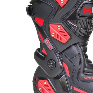 2025 Venta caliente nueva moto zapatos cómodos montar carreras impermeable transpirable cuero moto Motocross zapatos de cuero - Product Image 6