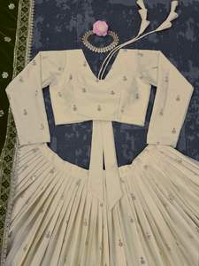 Ensemble Lehenga à imprimé géométrique exquis, tendance, vêtements indiens et pakistanais, Lehenga à bas prix pour les grandes célébrations - Product Image 3