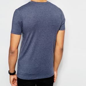 Camiseta de algodón de alta calidad para hombre, camisa con estampado de logotipo personalizado, de poliéster, en blanco - Product Image 6