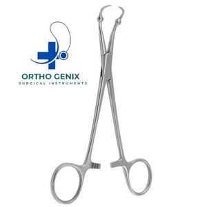 Pince à serviette Ortho Genix Roeder Pince à serviettes de qualité médicale 13cm 15cm Mâchoires à billes Outils chirurgicaux en acier par Ortho Genix - Product Image 4