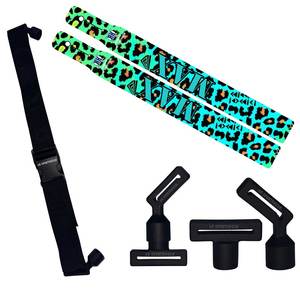 Nuevo diseño de impresión banderas cinturón 2025 venta al por mayor a todo Color PVC personalizado equipo logotipo personalizado impresión Pop off banderas cinturones - Product Image 6