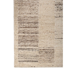 พรมขนสัตว์คลาสสิก Abrash สีเบจ-น้ำตาล ทอแบบเรียบ สำหรับตกแต่งบ้าน ทำด้วยมือ ขนาด 4 เมตร รูปทรงสี่เหลี่ยมผืนผ้า ลายแบบนามธรรม สำหรับห้องนั่งเล่นและทางเดิน-ADWL-169 - Product Image 3