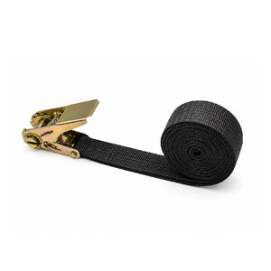 Sangles à cliquet en polyester Provina de 25 mm (1 pouce), longueur de 3 mètres, résistance à la rupture de 800 kg, pour sécuriser les motos/quad et les petites charges - Product Image 3