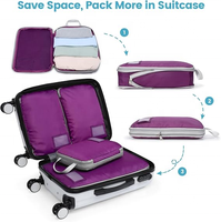 Ventes flash - Cubes de compression pour bagages de voyage - Organisateur de valise
