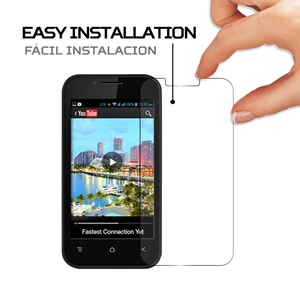 Protecteur d'écran antichoc pour Yezz Andy 4E, accessoire mobile durable de qualité supérieure - Product Image 2