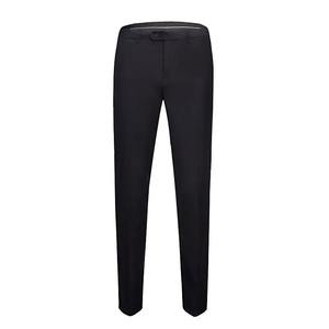 2025 Men's High Quality Slim Fit Corduroy Breathable Dress Pants Pure Color Business Suit <b>Elastic</b> <b>Waist</b> Office <b>Trousers</b> Plus - Product Image 4